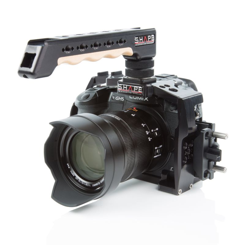 SHAPE Panasonic GH5 Cage und Top Handle – för filmskapare