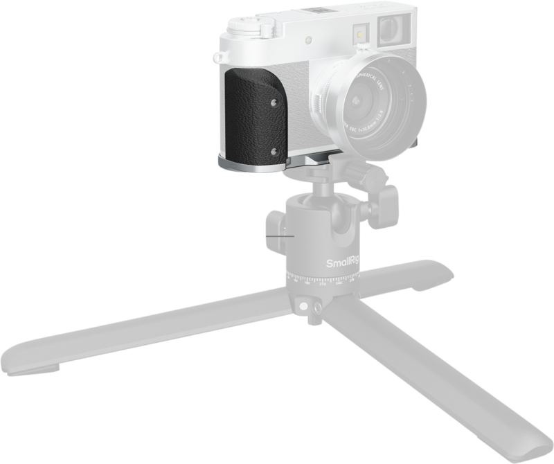 SmallRig 5216 L-Shaped Mount Plate with Silicone Handle for FUJIFILM X half Silver - 5