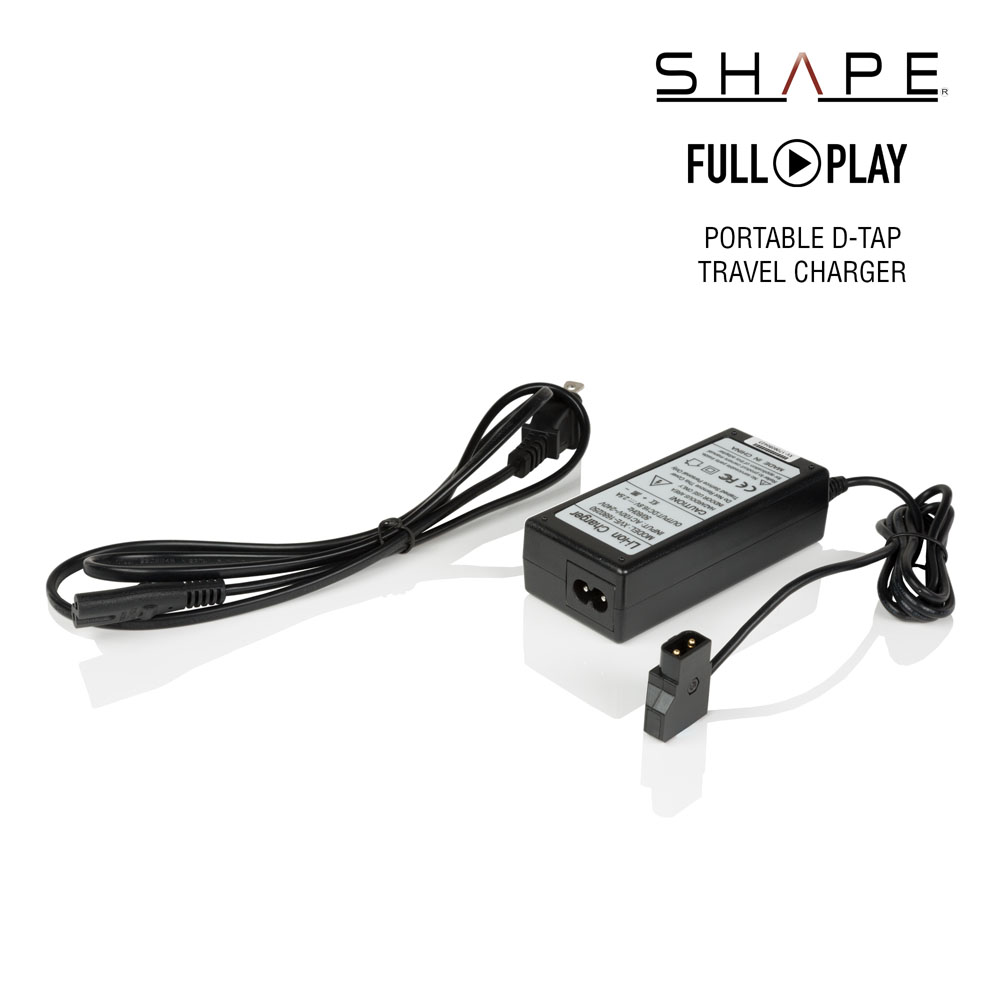 SHAPE Portable D-Tap Travel Battery Charger – för filmskapare