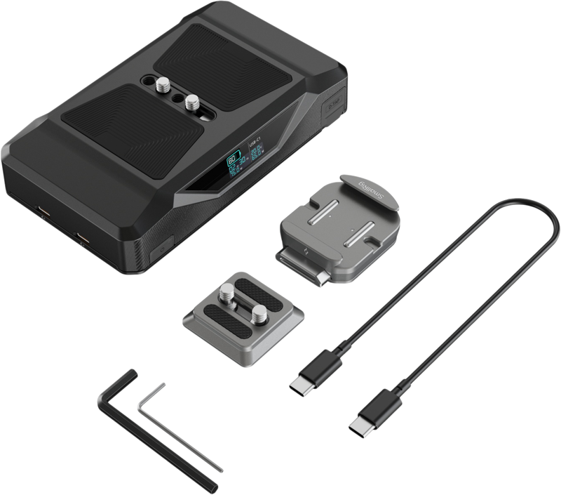SmallRig 5248 CB75 Camera Base Battery Kit - 9