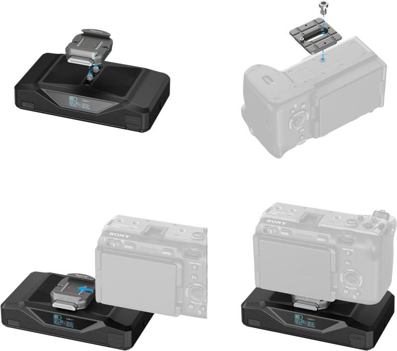 SmallRig 5248 CB75 Camera Base Battery Kit - 5