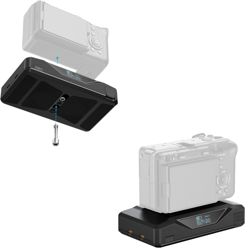 SmallRig 4826 CB75 Camera Base Battery - 3
