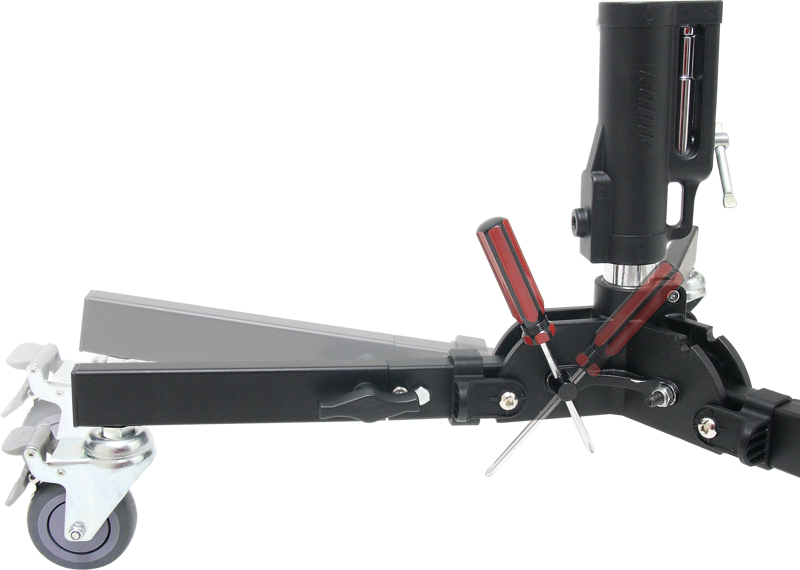 Kupo 340 Quick Action Roller Stand Fold Up Base - 3