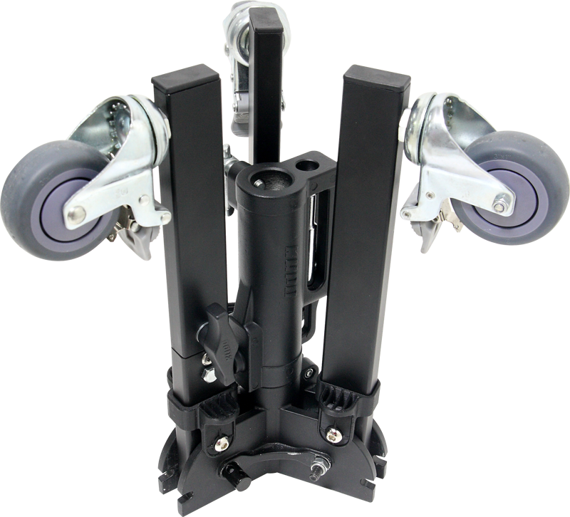 Kupo 340 Quick Action Roller Stand Fold Up Base - 2