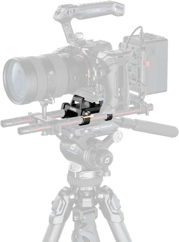 SmallRig 5365 Arca-Type Mount Plate Kit with 15mm Dual Rod Clamp - 5