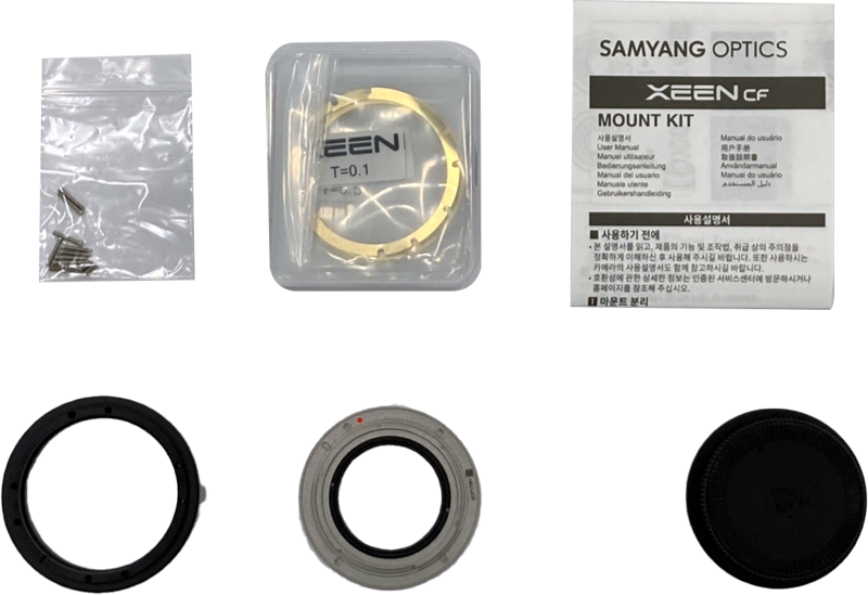 Xeen CF Mount Kit Canon