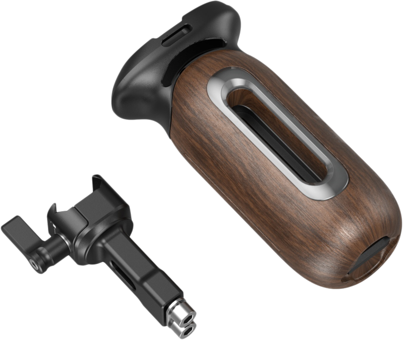 SmallRig 5239 Wooden Side Handle with NATO Clamp - 3