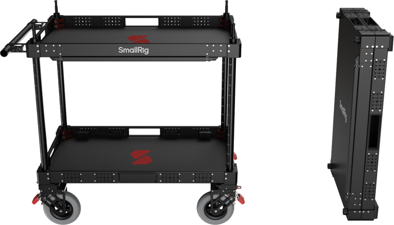 SmallRig 4573 36" Lightweight Video Production Camera Cart - 5