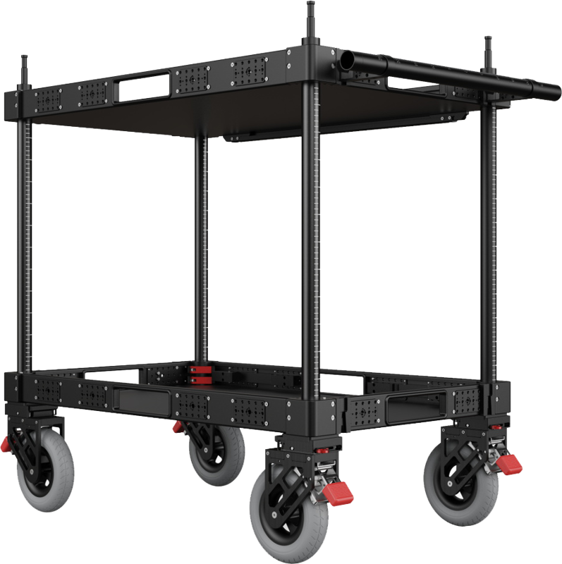 SmallRig 4573 36" Lightweight Video Production Camera Cart - 3