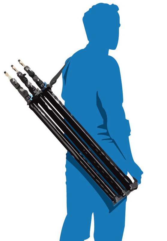 Kupo 080AC Midi Click Light Stand - 4