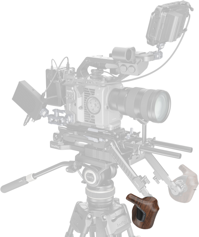 SmallRig 5193 ImageGrip Series Wooden Handle with ARRI Rosette (Right Side) - 7