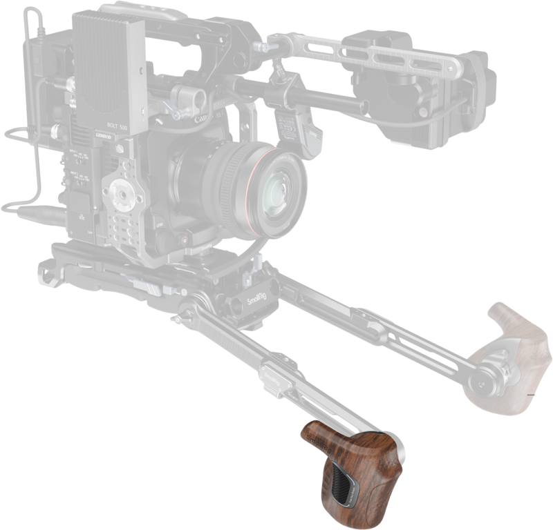 SmallRig 5193 ImageGrip Series Wooden Handle with ARRI Rosette (Right Side) - 8