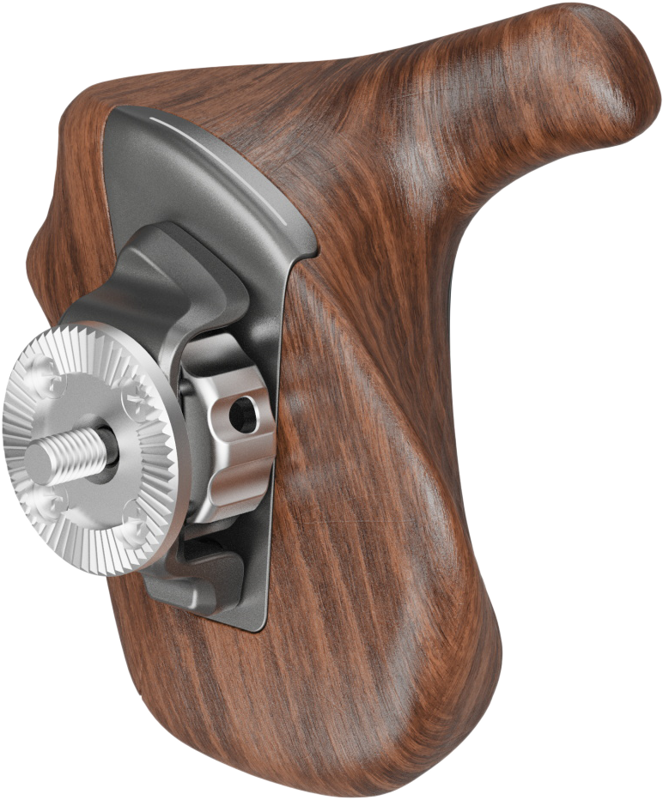 SmallRig 5193 ImageGrip Series Wooden Handle with ARRI Rosette (Right Side) - 2
