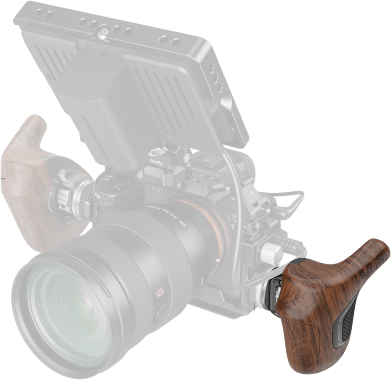 SmallRig 5193 ImageGrip Series Wooden Handle with ARRI Rosette (Right Side) - 5