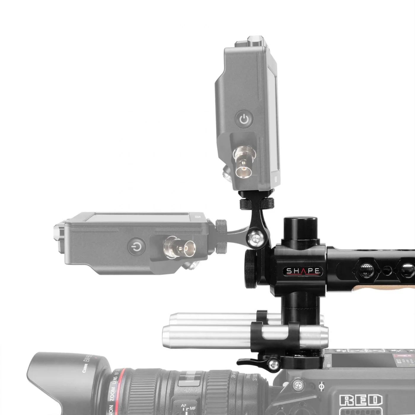 SHAPE RED Komodo shoulder mount with Matte Box and Follow Focus - 16