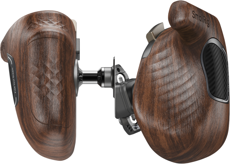 SmallRig 5192 ImageGrip Series Wooden Handle with NATO Clamp (Right Side) - 5