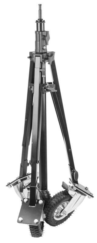 Kupo 163MBC Steadicam Stand with pneumatic tires – för filmskapare - 2