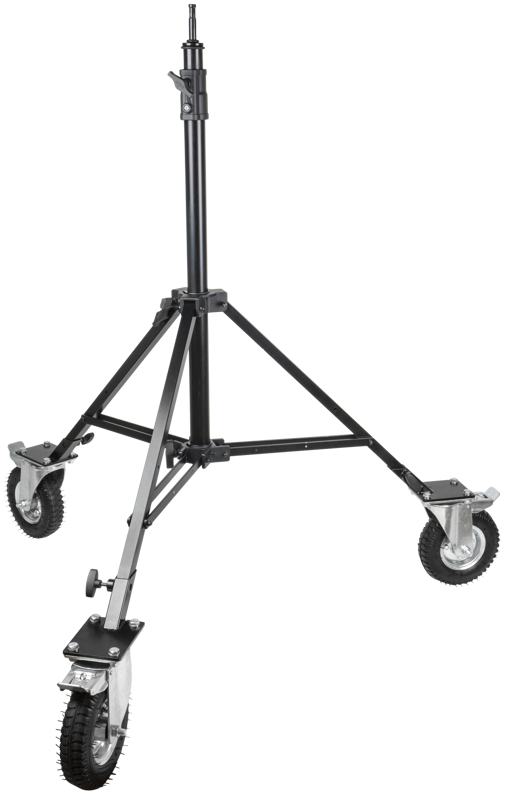 Kupo 163MBC Steadicam Stand with pneumatic tires – för filmskapare