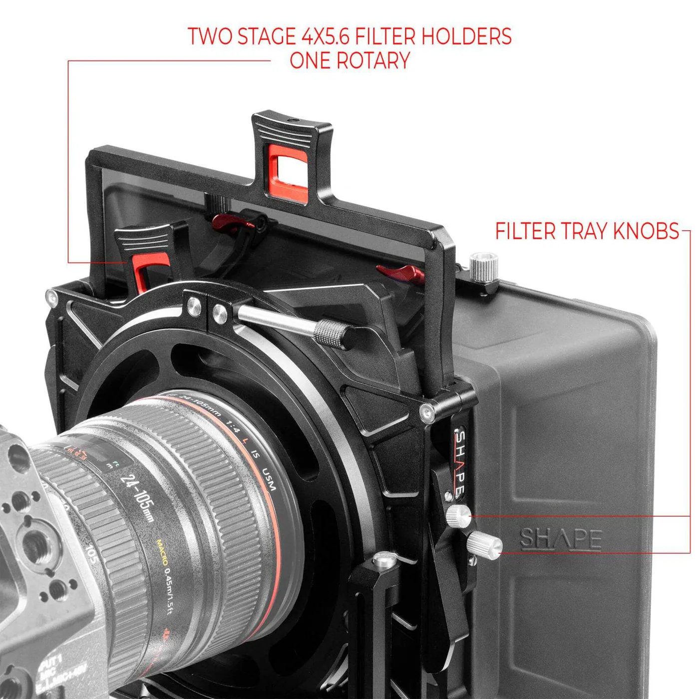 SHAPE REVOLT VCT Baseplat with Follow Focus and Matte Box Pro Kit – för filmskapare - 21