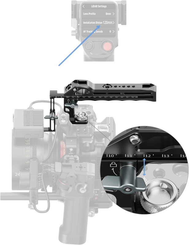 SmallRig 5236 Top Handle for DJI Focus Pro LiDAR - 7