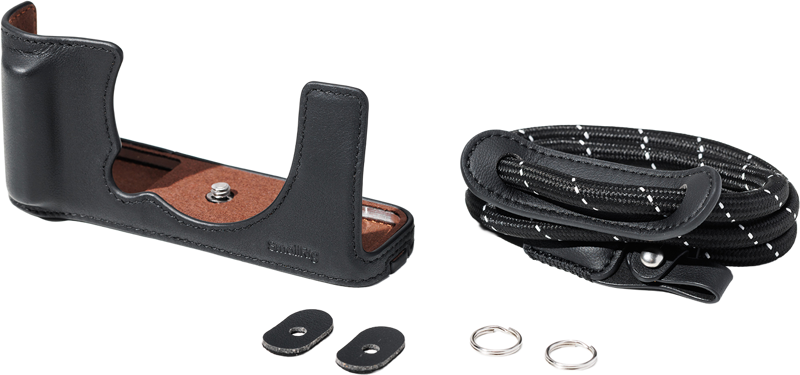 SmallRig 5450 Leather Case Kit for FUJIFILM X-E5 Black - 2