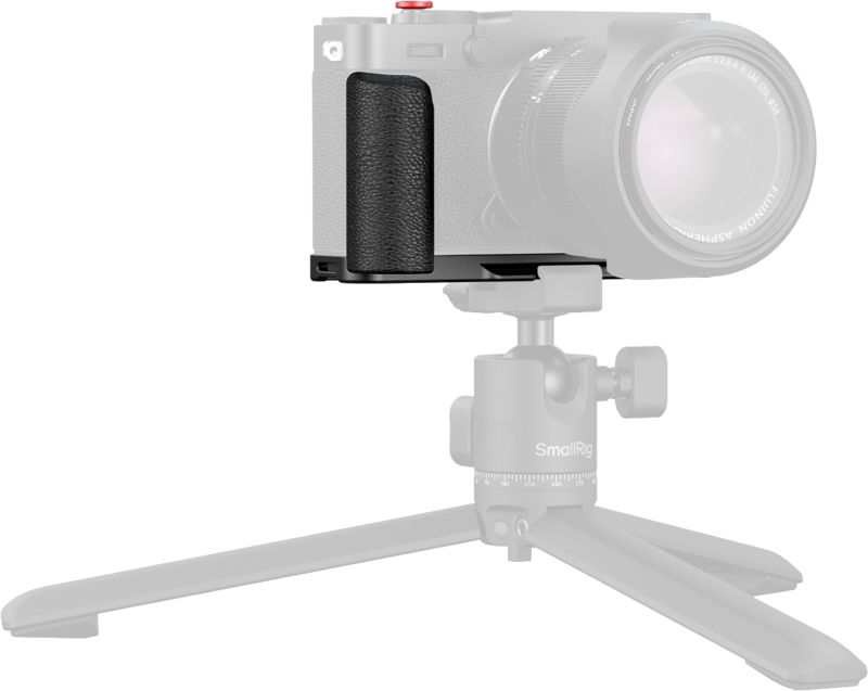 SmallRig 5448 L-Shaped Mount Plate with Silicone Handle for FUJIFILM X-E5 Black - 5