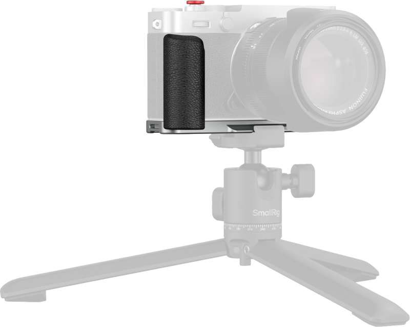 SmallRig 5447 L-Shaped Mount Plate with Silicone Handle for FUJIFILM X-E5 Silver - 5