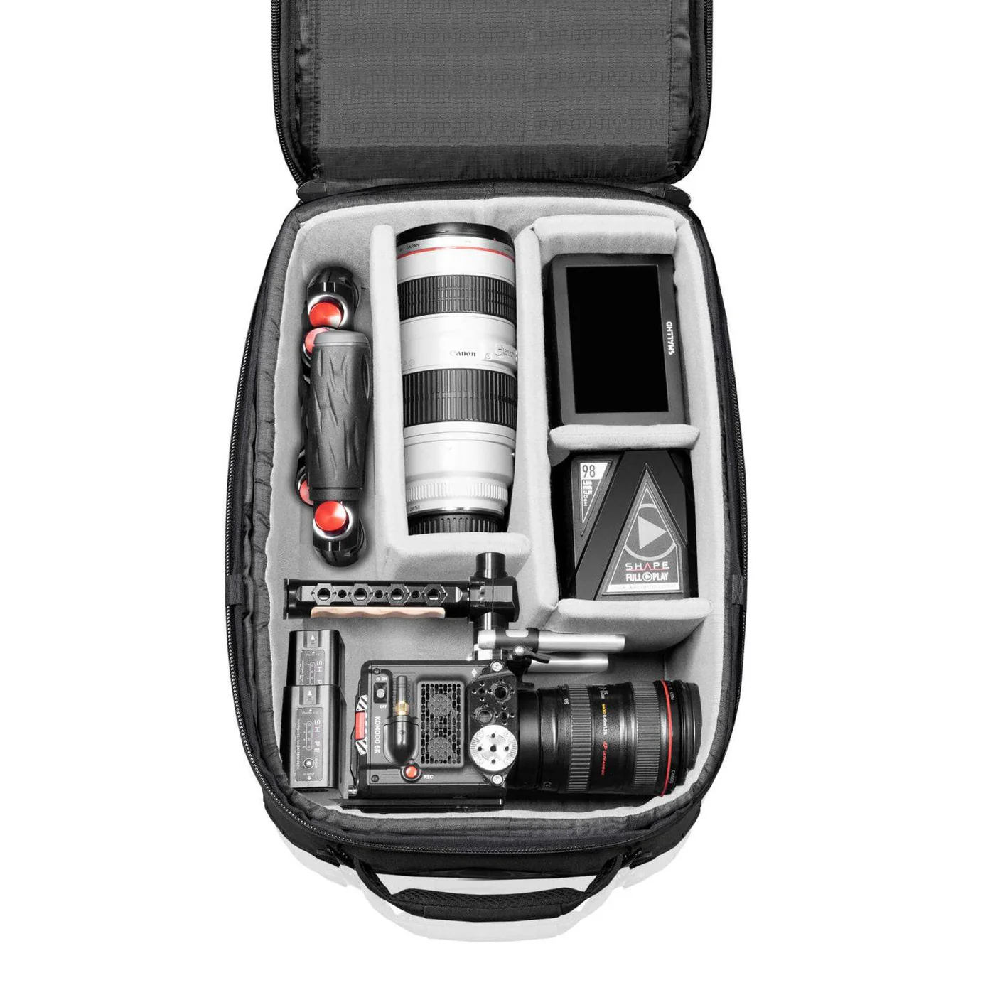 SHAPE Rolling Camera Bag Backpack - 14