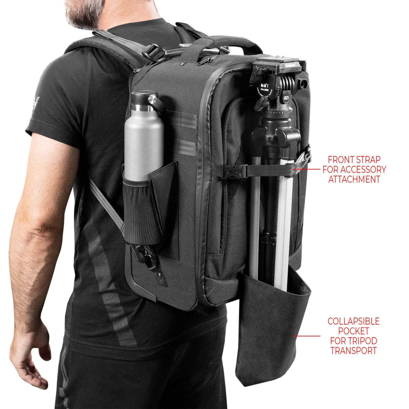 SHAPE Rolling Camera Bag Backpack - 3