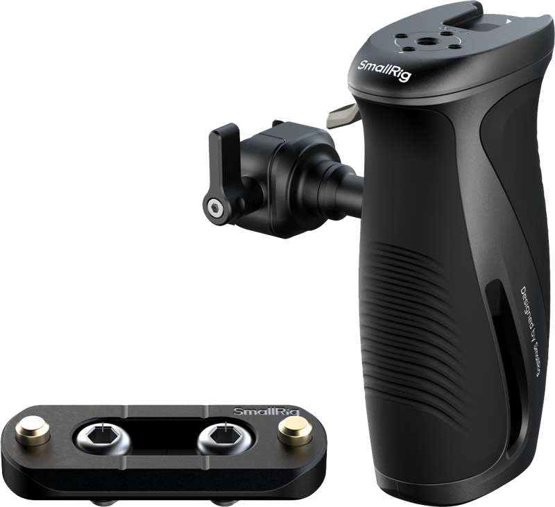 SmallRig 5160 Rotating Side Handle with NATO Clamp - 2