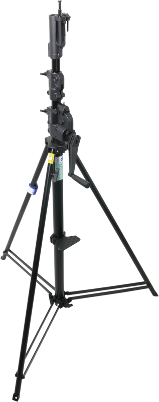 Kupo 483BT Steel Black Wind-Up Stand with Auto Self Locking Device