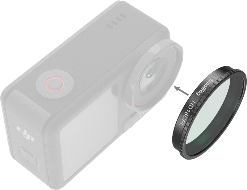 SmallRig 5412 Filter Kit for DJI Osmo Action 5 Pro / 4 - 4