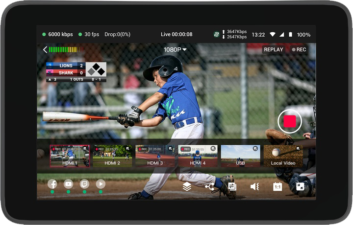YoloLiv YoloBox Ultra Smart, Portable, All-In-One Live Streaming