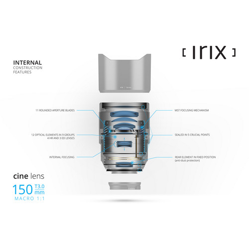 IRIX 150mm T3.0 Macro 1:1 Cine Lens Sony E-mount - 10