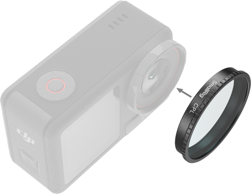 SmallRig 5411 ND Filter Kit for DJI Osmo Action 5 Pro / 4 - 5