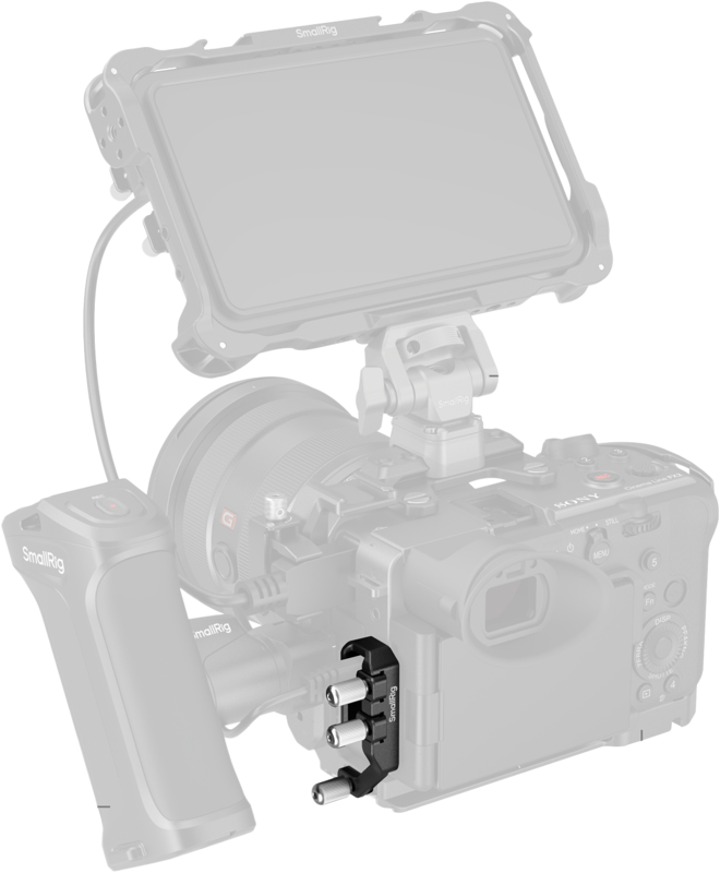 SmallRig 5592 USB-C & MULTI Cable Clamp for Cages for Sony FX2 - 5