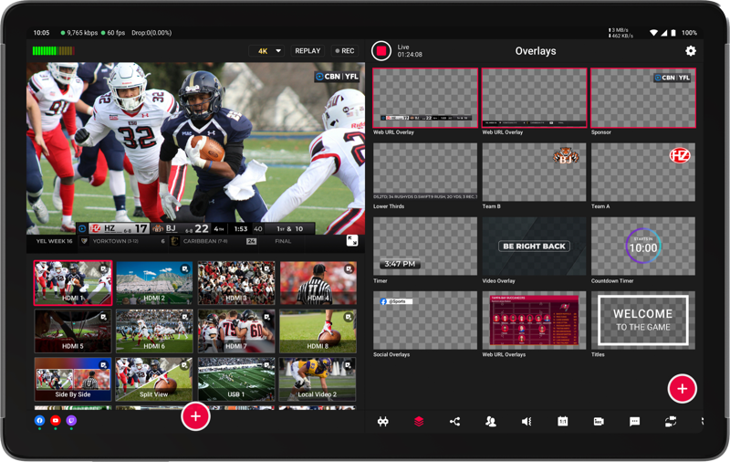 YoloLiv YoloBox Extreme - All-in-One Multi-Camera Live Streaming and Switching System - 2