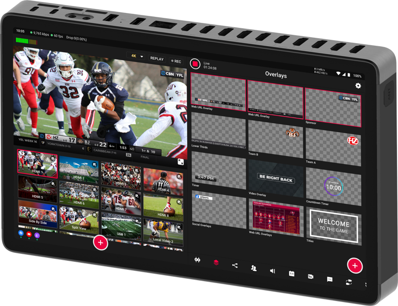 YoloLiv YoloBox Extreme - All-in-One Multi-Camera Live Streaming and Switching System