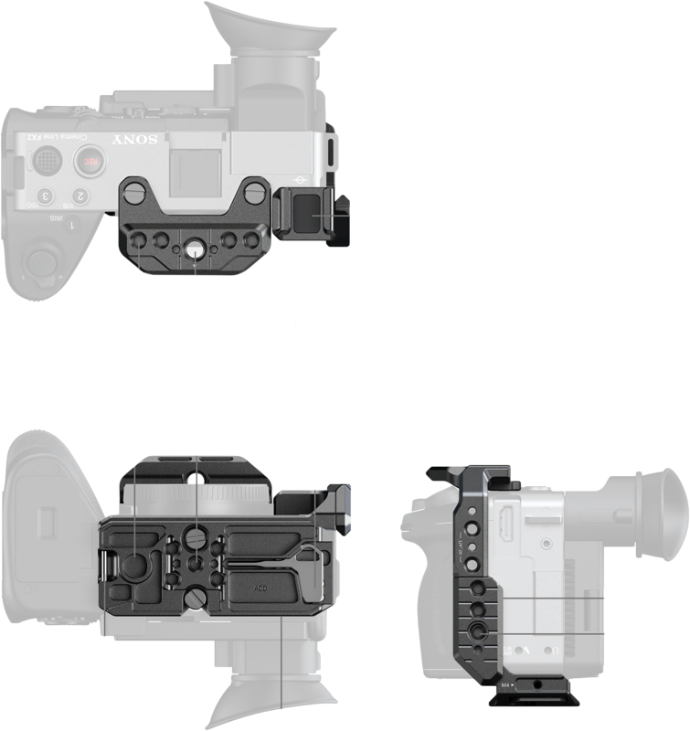 SmallRig 5591 Half Cage for Sony FX2 - 4