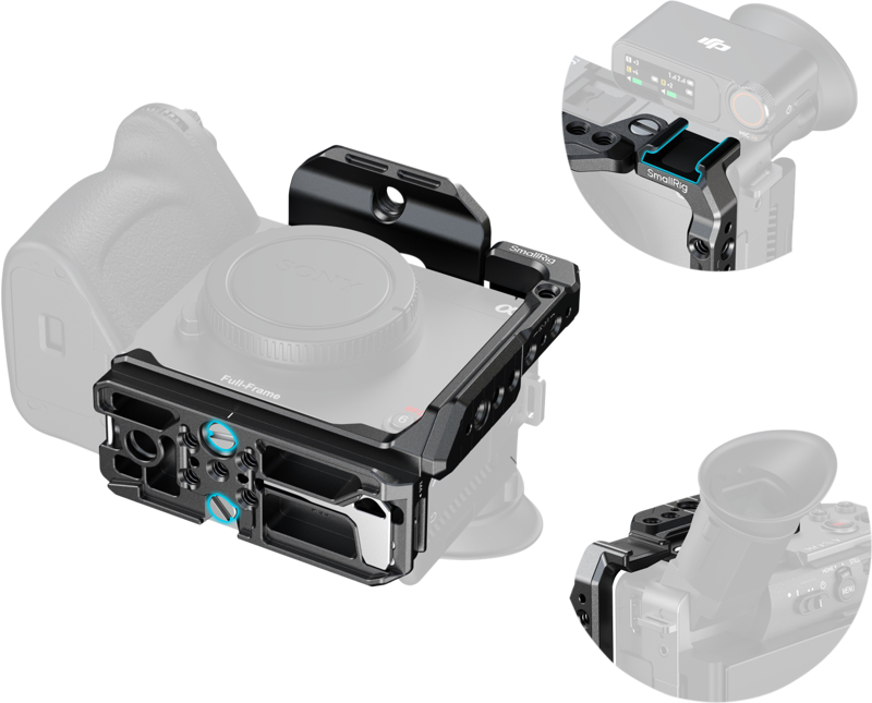 SmallRig 5591 Half Cage for Sony FX2 - 5