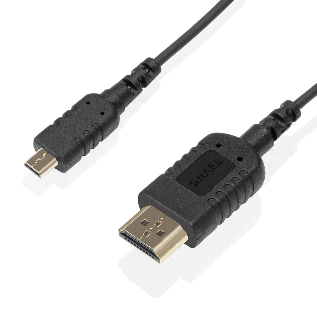 SHAPE SKINNY HDMI TO MICRO HDMI 8K ULTRA HIGH-SPEED CABLE 18’’ - 3