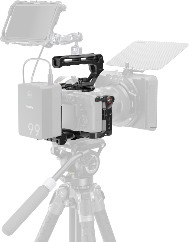 SmallRig 5590 Advanced Cage Kit with Battery Plate for Sony FX2 - 8