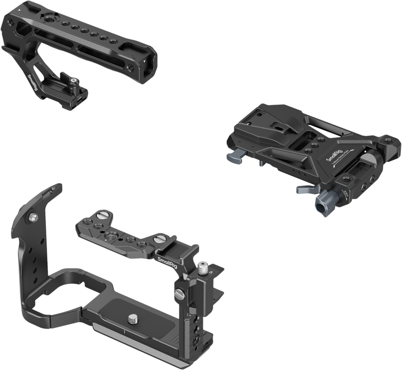 SmallRig 5590 Advanced Cage Kit with Battery Plate for Sony FX2 - 2
