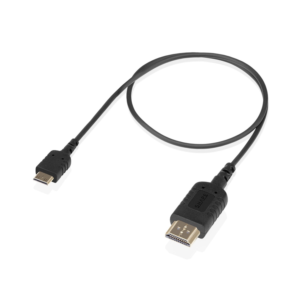 SHAPE SKINNY HDMI TO Mini HDMI 8K ULTRA HIGH-SPEED CABLE 18’’ – för filmskapare