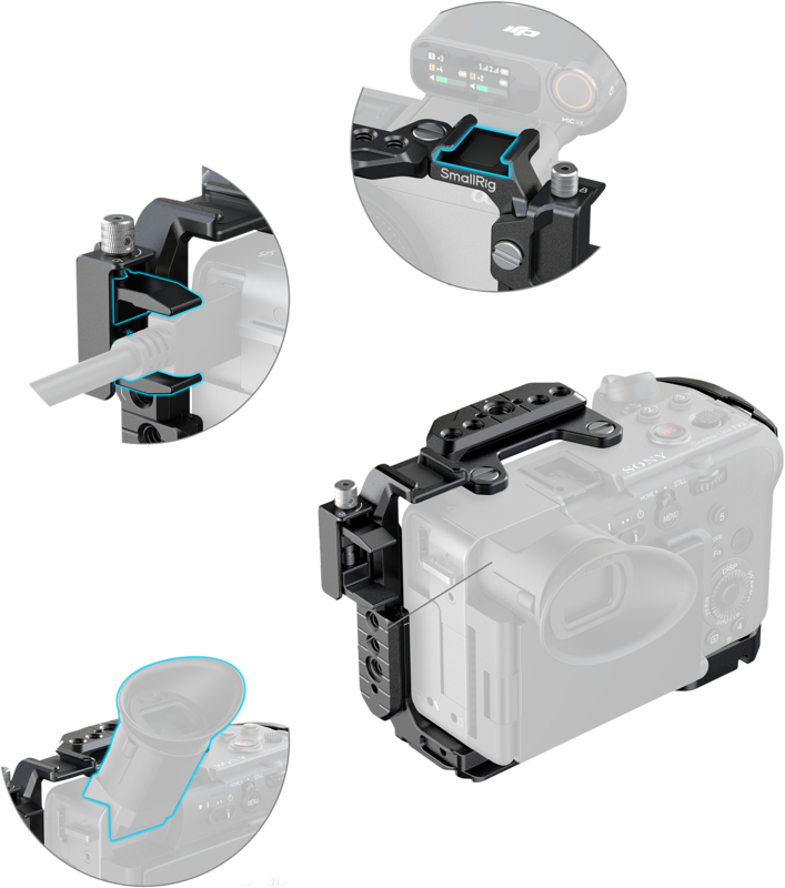SmallRig 5587 Cage for Sony FX2 - 5