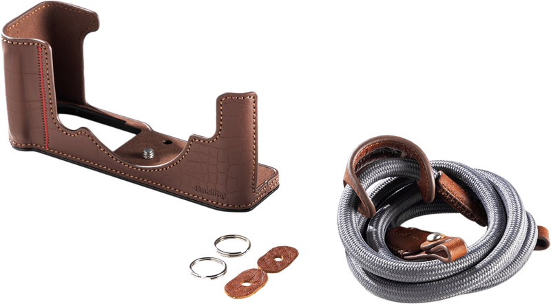 SmallRig 5096 Leather Case Kit for Nikon Z f Brown - 2