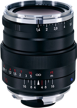 Zeiss Dist T* 35mm f/1,4 ZM Svart