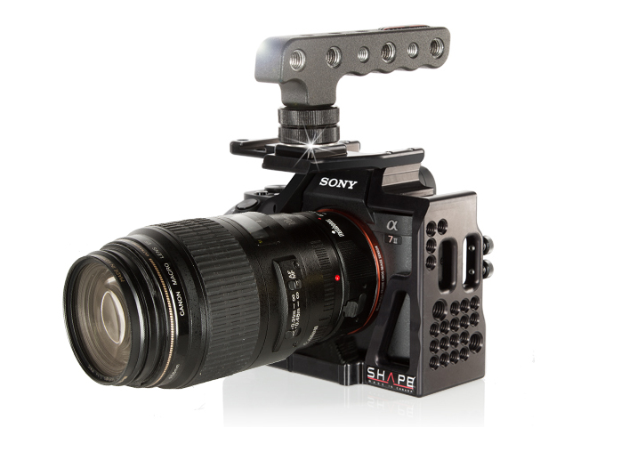 SHAPE SONY A7S II - A7R II - A7 II CAGE + CANDY HANDLE – för filmskapare