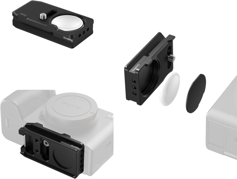 SmallRig 5423 Arca-Swiss Mount Plate for AirTag for Sony - 4