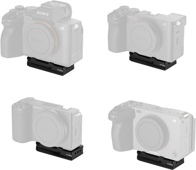 SmallRig 5423 Arca-Swiss Mount Plate for AirTag for Sony - 5